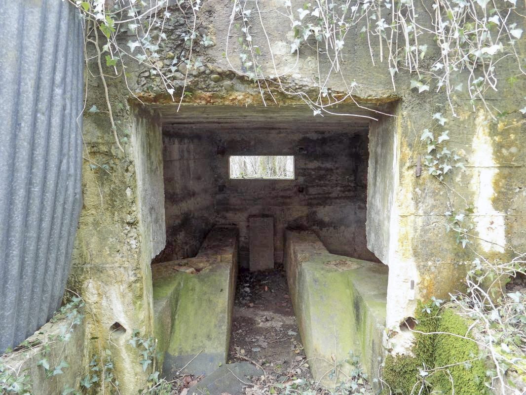 Ligne Maginot - 4B - LES ENTRECOURS NORD - (Blockhaus pour canon) -  - R Tucker