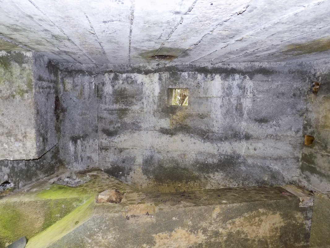 Ligne Maginot - 4B - LES ENTRECOURS NORD - (Blockhaus pour canon) - Créneau FM (face gauche) - R Tucker
