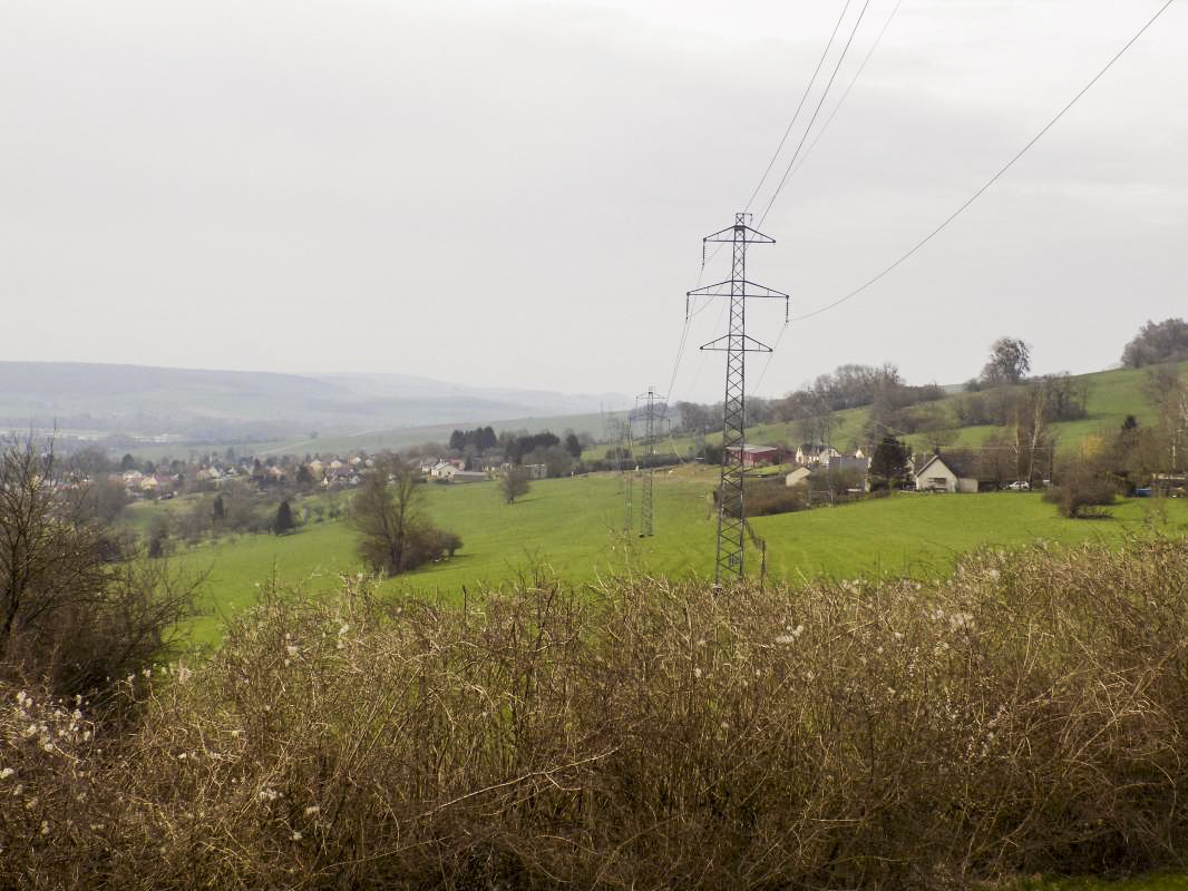 Ligne Maginot - 5B - LES ENTRECOURS - (Blockhaus pour arme infanterie) - Vue vers le nord-ouest - R Tucker