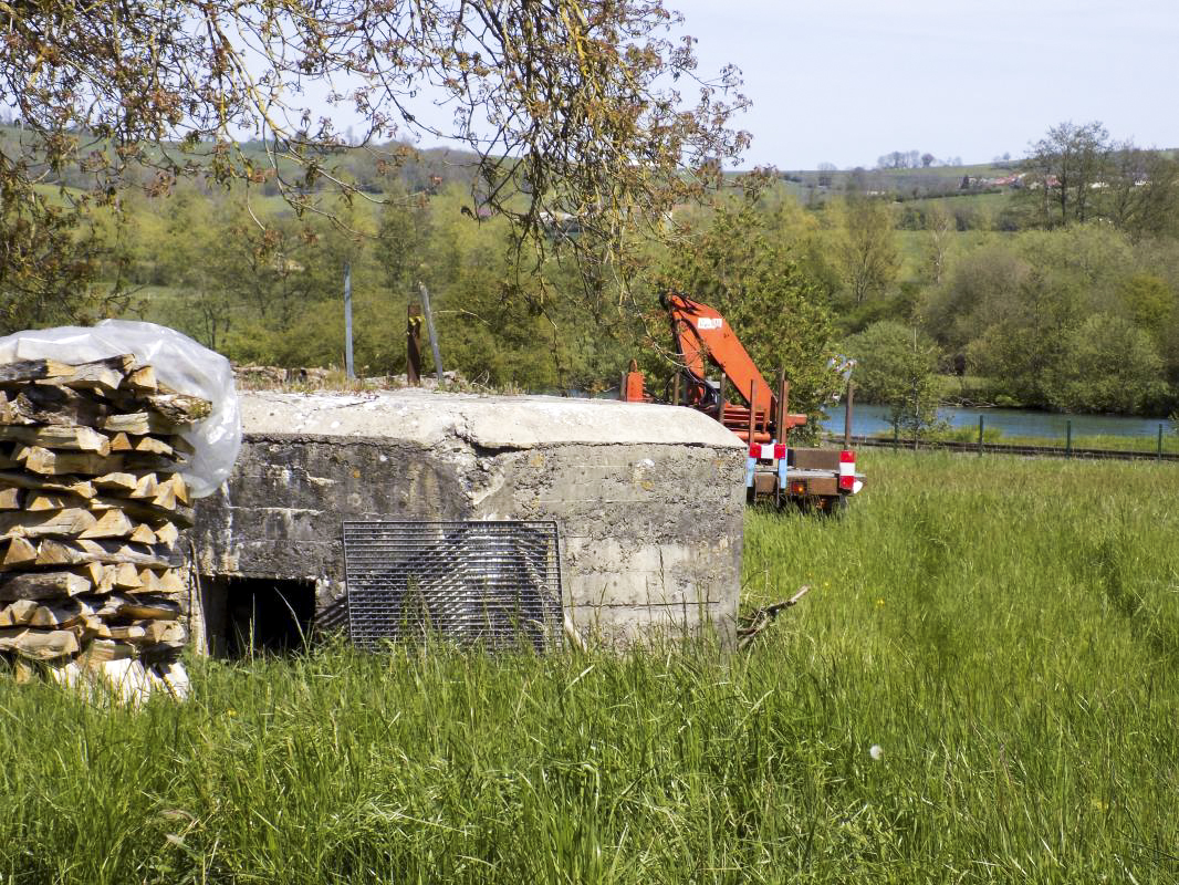 Ligne Maginot - 5C - VILLERS DEVANT MOUZON NORD - (Blockhaus pour arme infanterie) - L'arrière - R Tucker