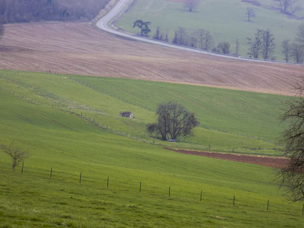 Ligne Maginot - 7B - LES NASSES OUEST - (Blockhaus pour arme infanterie) - Vue pris de nord-ouest - R Tucker
