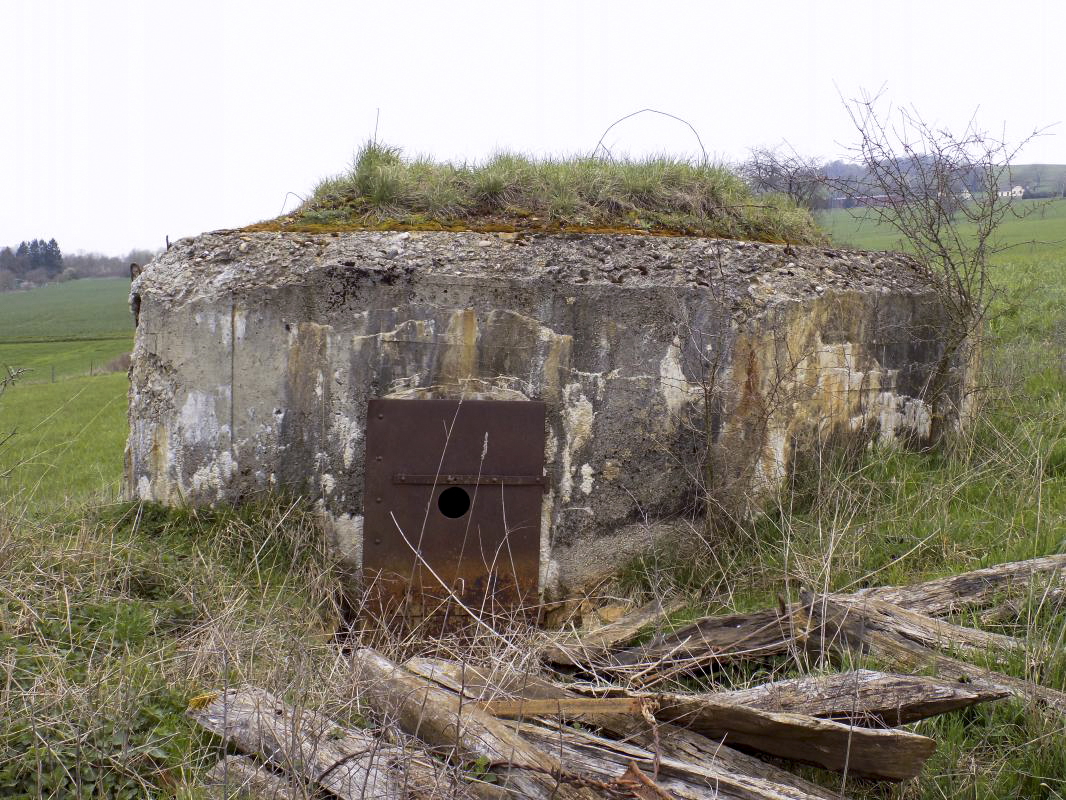 Ligne Maginot - 7B - LES NASSES OUEST - (Blockhaus pour arme infanterie) - L'arrière - R Tucker