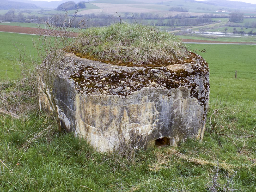 Ligne Maginot - 7B - LES NASSES OUEST - (Blockhaus pour arme infanterie) - Face droite - R Tucker