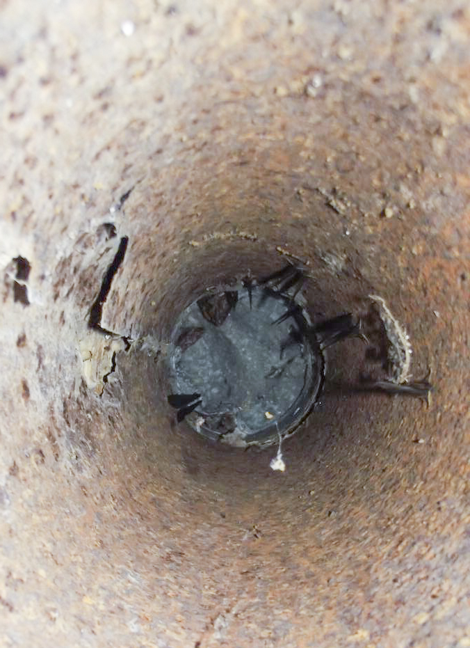 Ligne Maginot - 8A - CHATEAU BERNIER - (Blockhaus pour arme infanterie) - Tube d'insertion du périscope - David HARMAND
