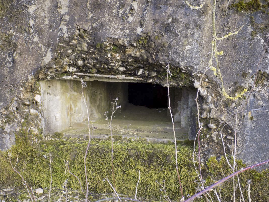 Ligne Maginot - 8A - CHATEAU BERNIER - (Blockhaus pour arme infanterie) - Créneau Hotchkiss droite - R Tucker