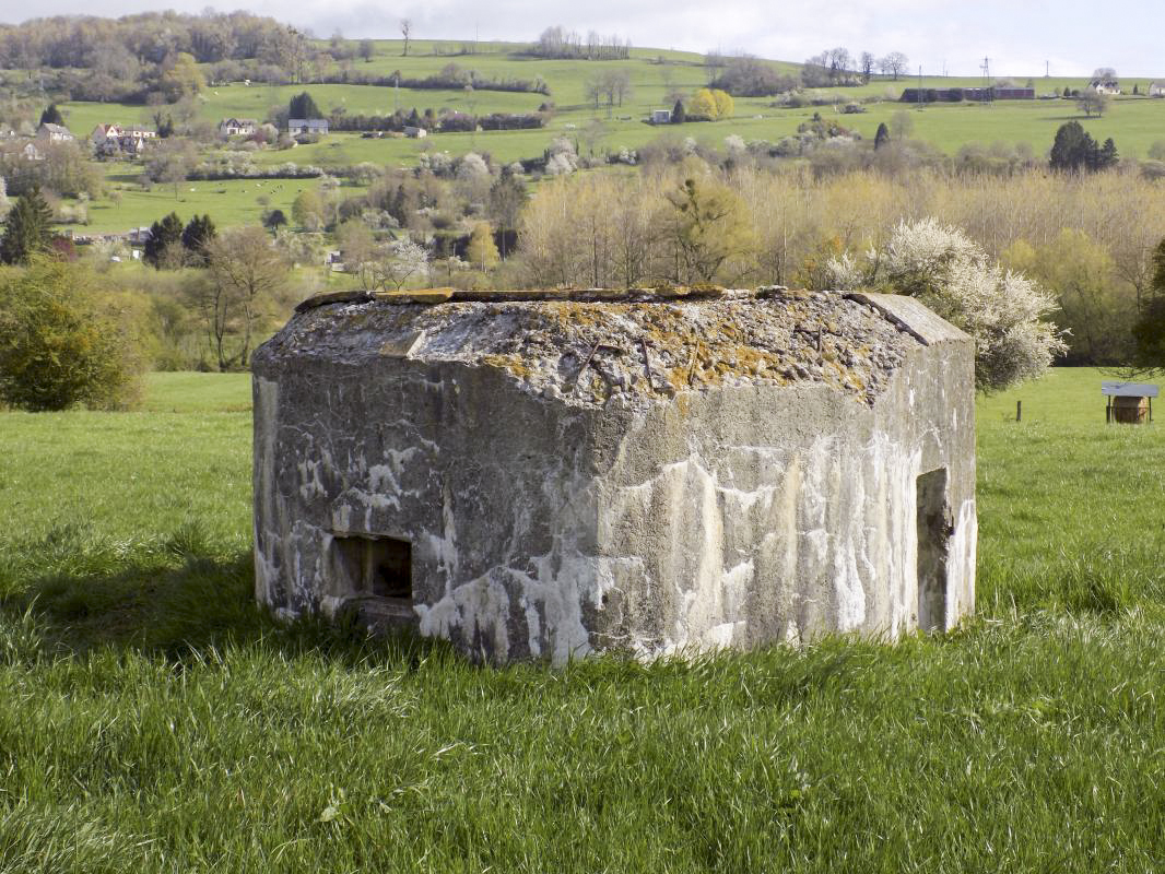 Ligne Maginot - 8B - FOCHELLE - (Blockhaus pour arme infanterie) - Faces gauche et l'arrière - R Tucker