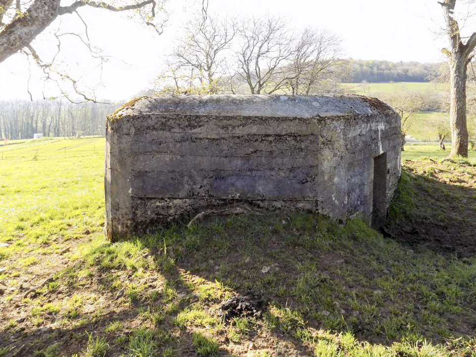 Ligne Maginot - 8C - AUTRECOURT SUD - (Blockhaus pour arme infanterie) - Face gauche - R Tucker