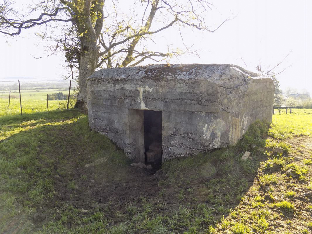 Ligne Maginot - 8C - AUTRECOURT SUD - (Blockhaus pour arme infanterie) - L'arrière - R Tucker