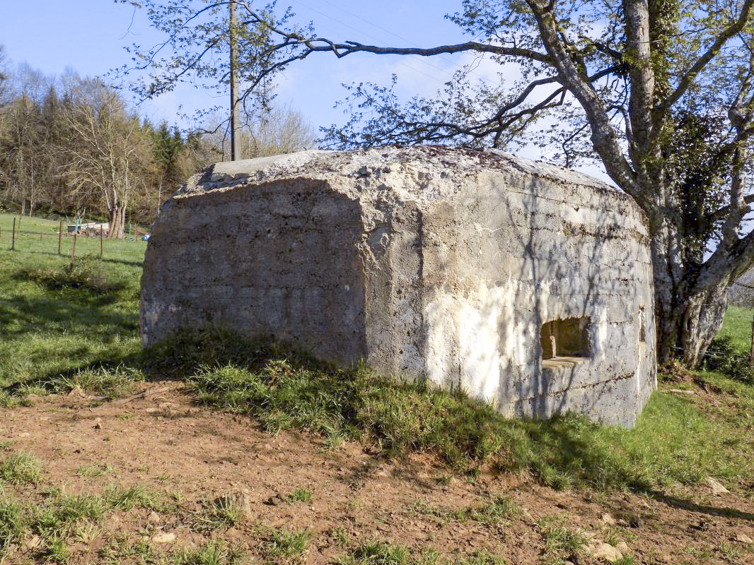 Ligne Maginot - 8C - AUTRECOURT SUD - (Blockhaus pour arme infanterie) - Face droite - R Tucker