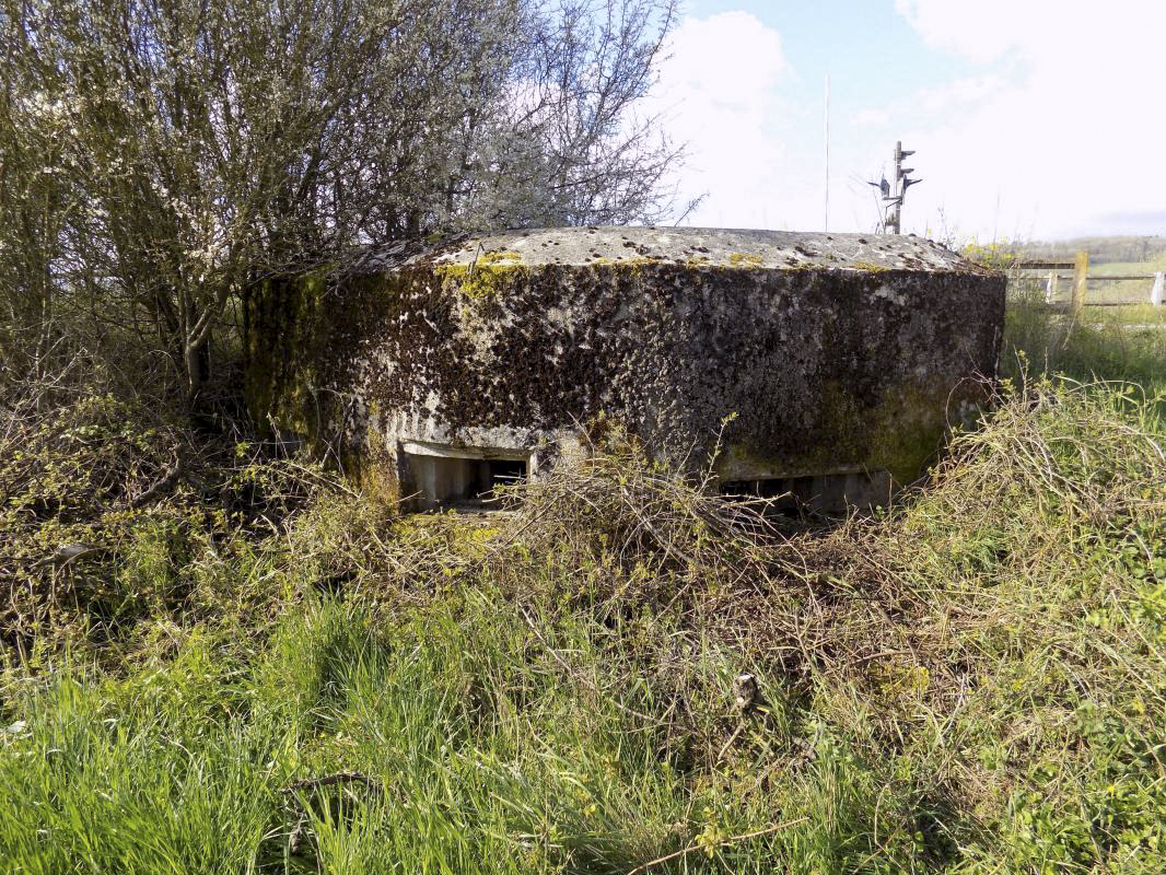 Ligne Maginot - 9C - PASSAGE à NIVEAU DE YONCK - (Blockhaus pour arme infanterie) - Faces centrale et gauche - R Tucker