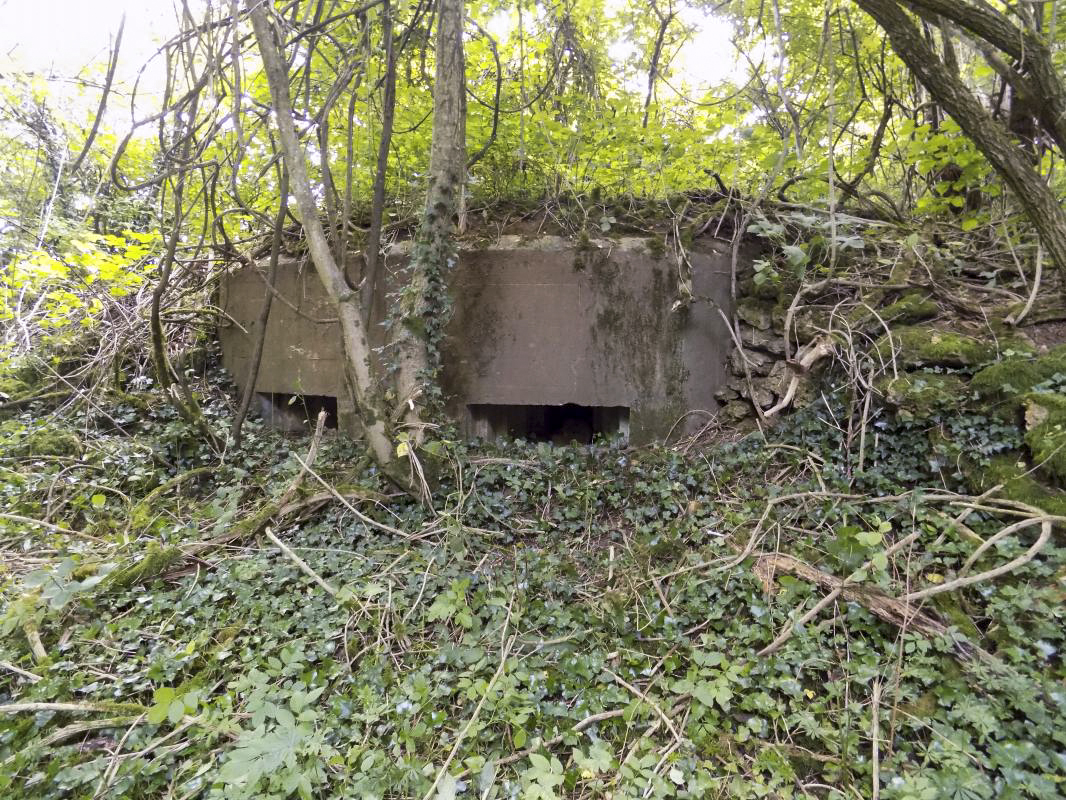 Ligne Maginot - 10B - CHAMP FONTAINE - (Blockhaus pour arme infanterie) - Face frontale - R Tucker