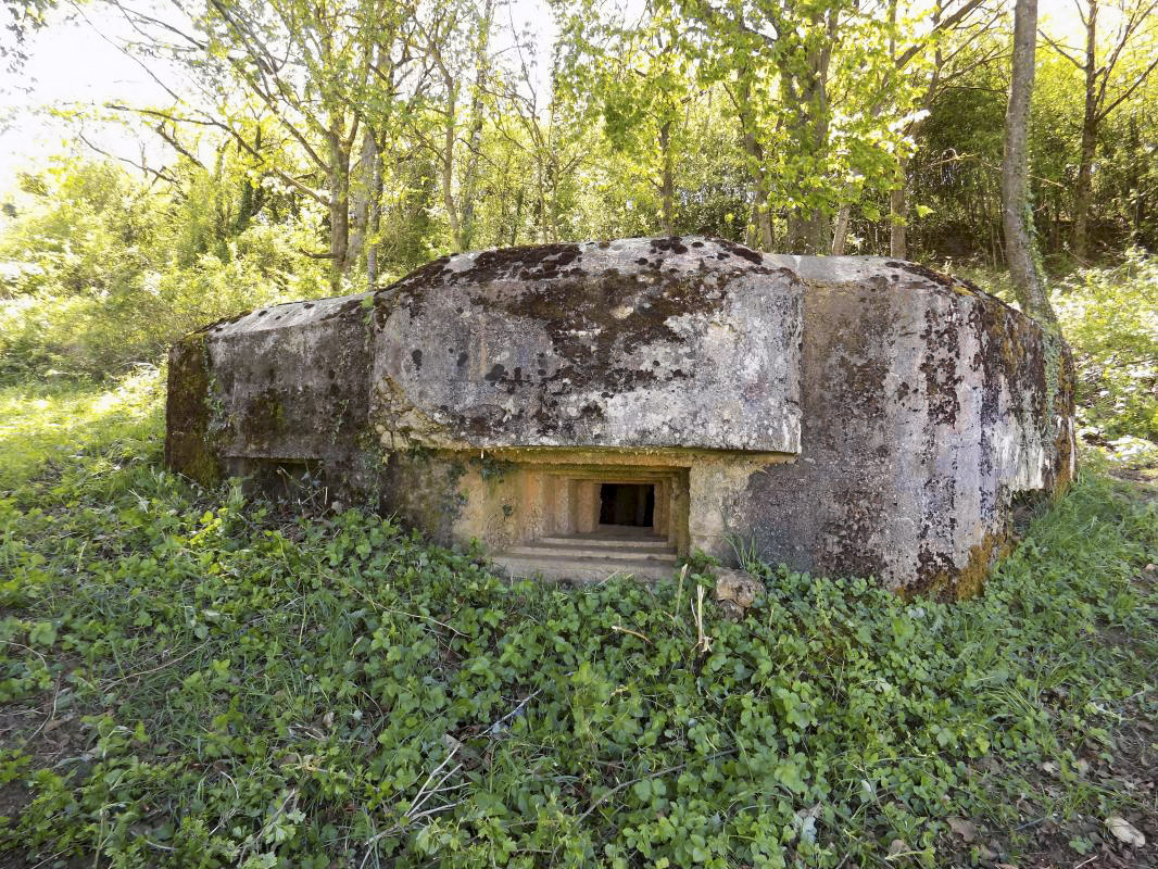 Ligne Maginot - 11C - VALMONT - (Blockhaus pour arme infanterie) - Face frontale - R Tucker