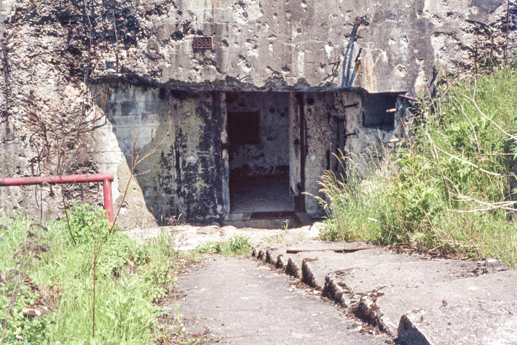 Ligne Maginot - LAUDREFANG - A37 - (Ouvrage d'infanterie) - Bloc 1
L'entrée - MANSUY Michel