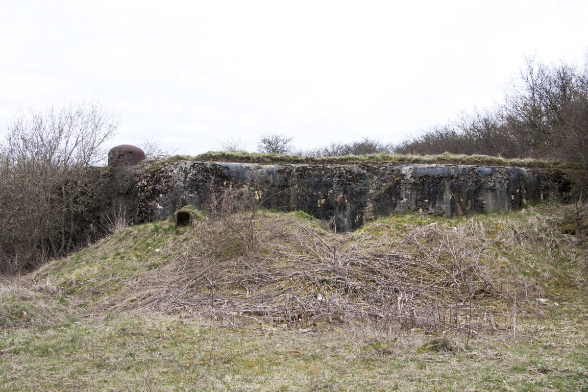 Ligne Maginot - LAUDREFANG - A37 - (Ouvrage d'infanterie) - Bloc 1
Etat après merlonnage - Fré Do