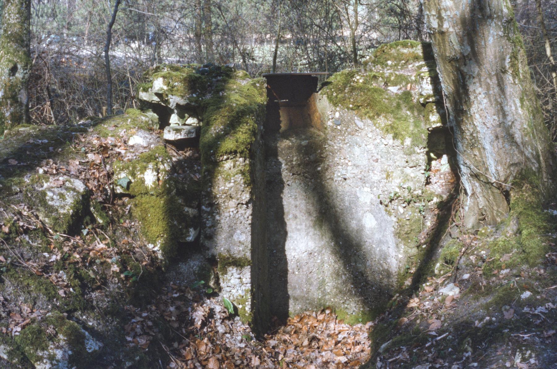 Ligne Maginot - UBERNIED 4 - (Cuve pour arme d'infanterie) -  - MANSUY Michel