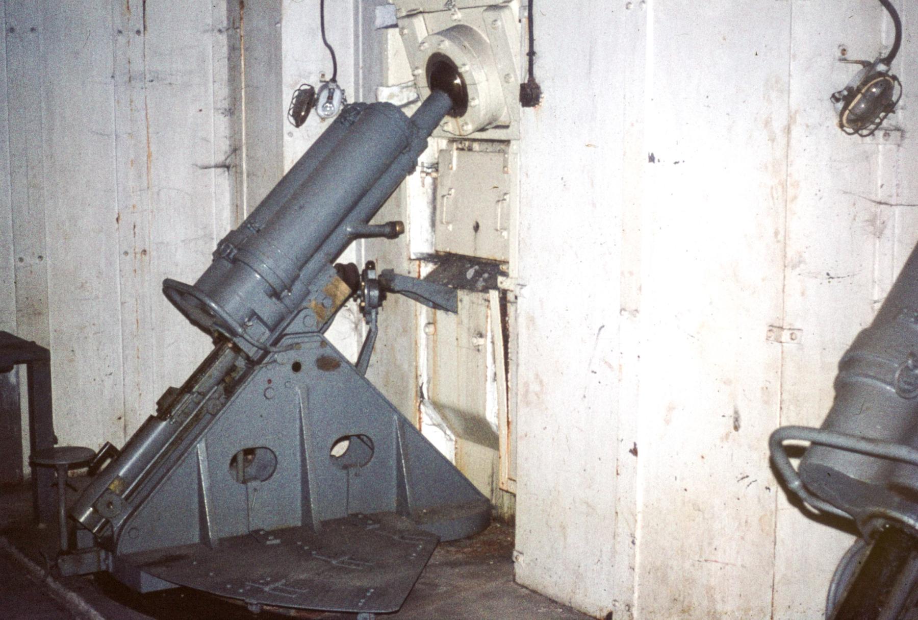 Ligne Maginot - LAUDREFANG - A37 - (Ouvrage d'infanterie) - Bloc 1
La chambre de tir des mortiers de 81 - MANSUY Michel