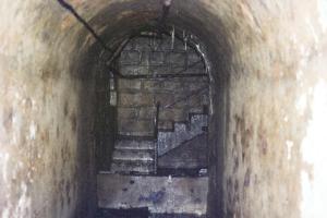 Ligne Maginot - LAUDREFANG - A37 - (Ouvrage d'infanterie) - Bloc 3
L'escalier et le début de galerie