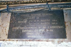 Ligne Maginot - LAUDREFANG - A37 - (Ouvrage d'infanterie) - Bloc 3
Chambre de tir jumelages de mitrailleuses et canon de 47