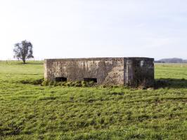 Ligne Maginot - 27 - LA ROMARGNE CENTRE - (Blockhaus pour arme infanterie) - Face droite et frontale