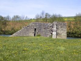 Ligne Maginot - COUPURE DE VAVENY - (Stand de tir) - Je crois que c'est un stand de tir, peut être  pour canon A/C
