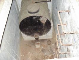 Ligne Maginot - CHRIST - (Casemate d'infanterie - Simple) - Sous-sol
La fosse septique des latrines ASEPTA