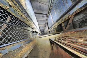 Ligne Maginot - MOLVANGE - A9 - (Ouvrage d'artillerie) - Entrée hommes
Le cage du monte-charge