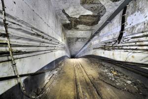 Ligne Maginot - MOLVANGE - A9 - (Ouvrage d'artillerie) - Entrée des munitions
Le plan-incliné