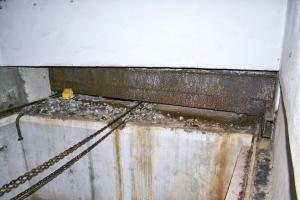 Ligne Maginot - MOLVANGE - A9 - (Ouvrage d'artillerie) - Entrée des munitions
Pont à effacement latéral