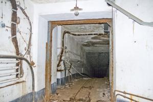 Ligne Maginot - MOLVANGE - A9 - (Ouvrage d'artillerie) - Entrée des munitions
Passage vers le plan incliné
