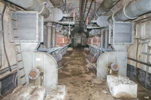 Ligne Maginot - MOLVANGE - A9 - (Ouvrage d'artillerie) - Entrée des hommes
La salle des filtres près de l'entrée