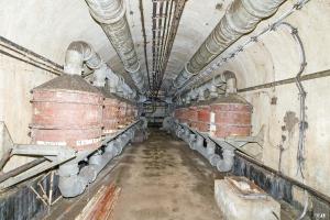 Ligne Maginot - MOLVANGE - A9 - (Ouvrage d'artillerie) - Entrée des hommes
La salle des filtres près de l'entrée