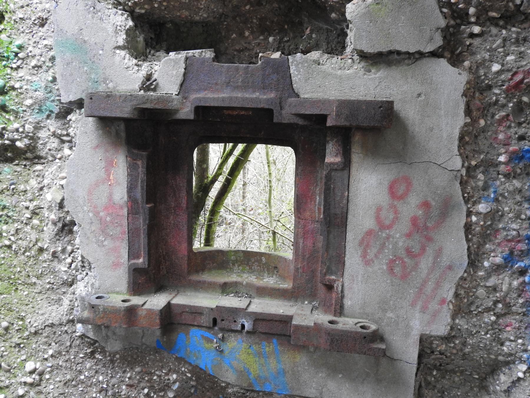 Ligne Maginot - LEYVILLER - (Stand de tir) - Le créneau d'instruction aux armes de forteresse. - STENGER Mathieu
