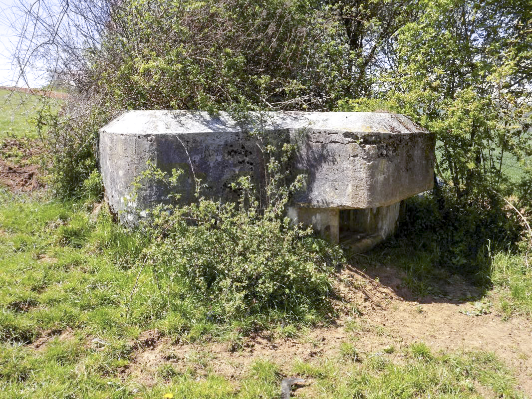 Ligne Maginot - 12C - MONT DE BRUNE NORD - (Blockhaus pour arme infanterie) - Face droite - R Tucker
