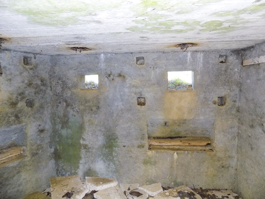 Ligne Maginot - 13C - MONT DE BRUNE SUD - (Blockhaus pour arme infanterie) - Vue de l'entrée - R Tucker