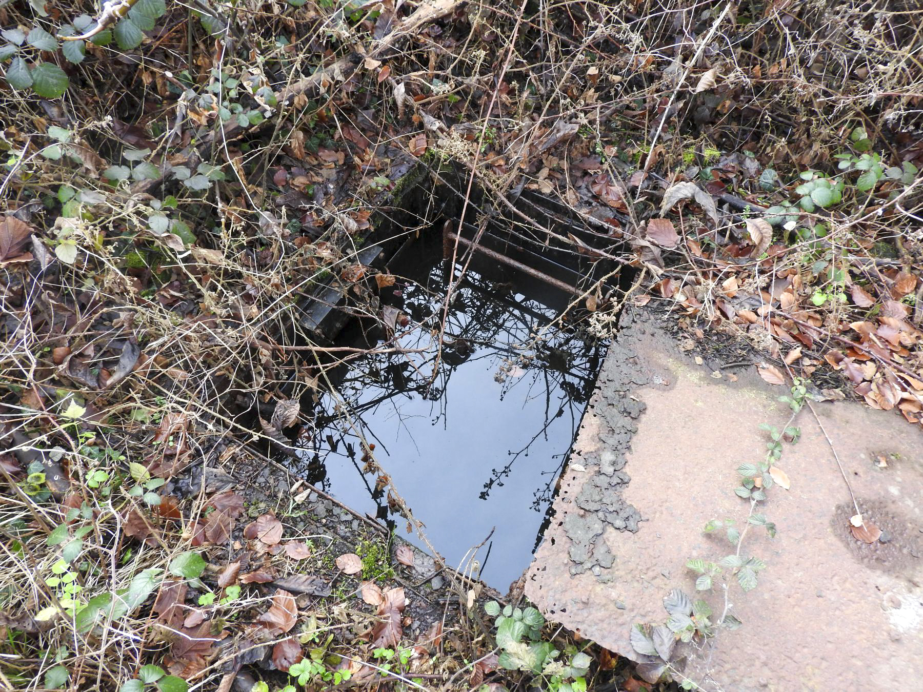 Ligne Maginot - 10M - (Chambre de coupure) - La chambre de coupure est inondée. - STENGER Mathieu