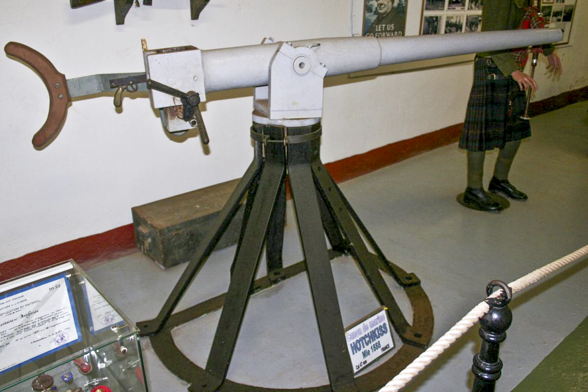 Ligne Maginot - Canon de 47 Mle 1888 - Canon de 47 mm modèle 1885 TR
Musée du Hackenberg