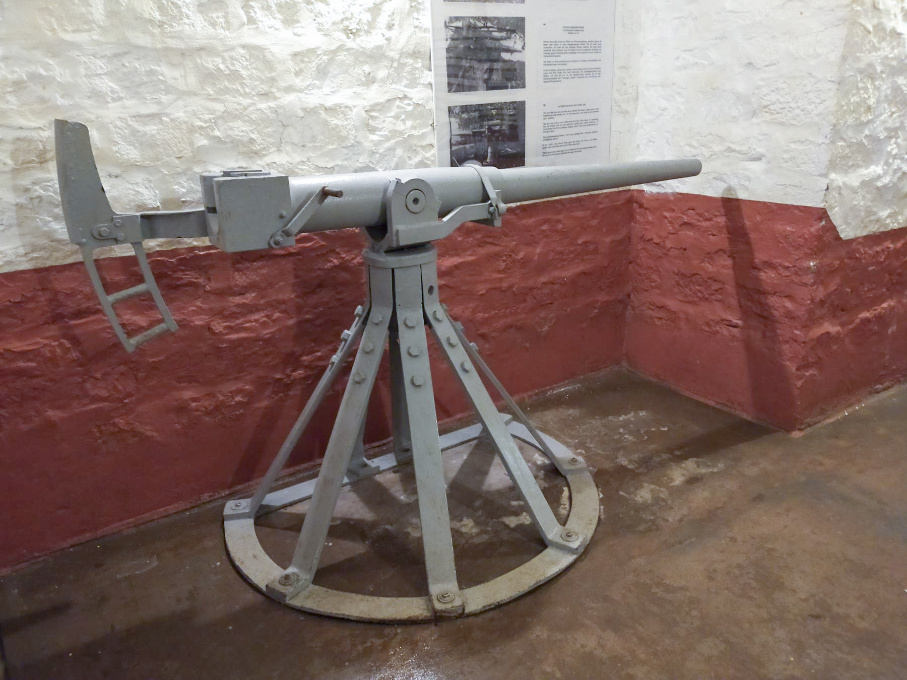 Ligne Maginot - Canon de 47 mm modèle 1885 TR - Canon de 47 mm modèle 1885 TR