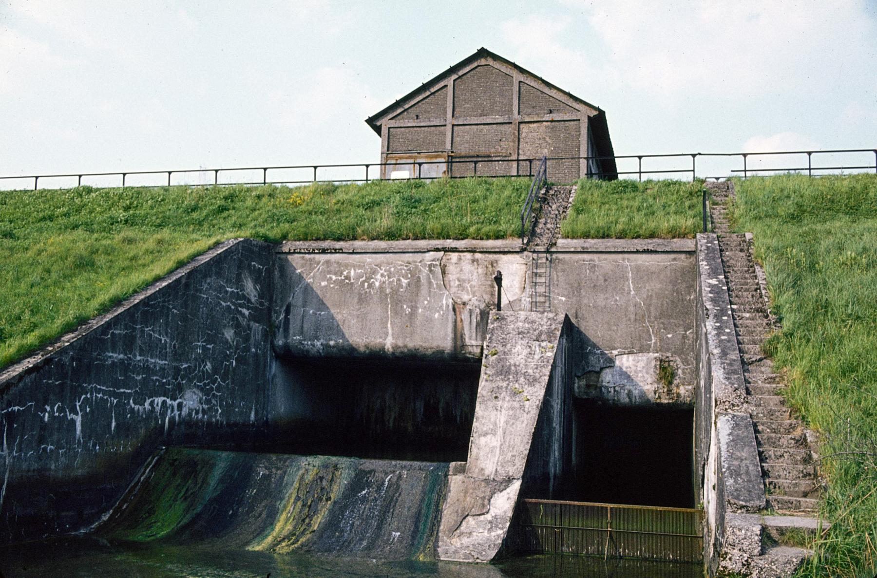 Ligne Maginot - WELSCHHOF (RETENUE DU) - (Inondation défensive) - Dévidoir de digue - MANSUY Michel