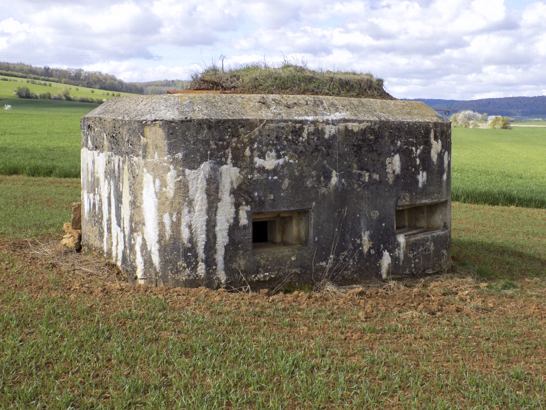 Ligne Maginot - 14C - FOND D'YVAUX OUEST - (Blockhaus pour arme infanterie) - Pris de l'est - R Tucker