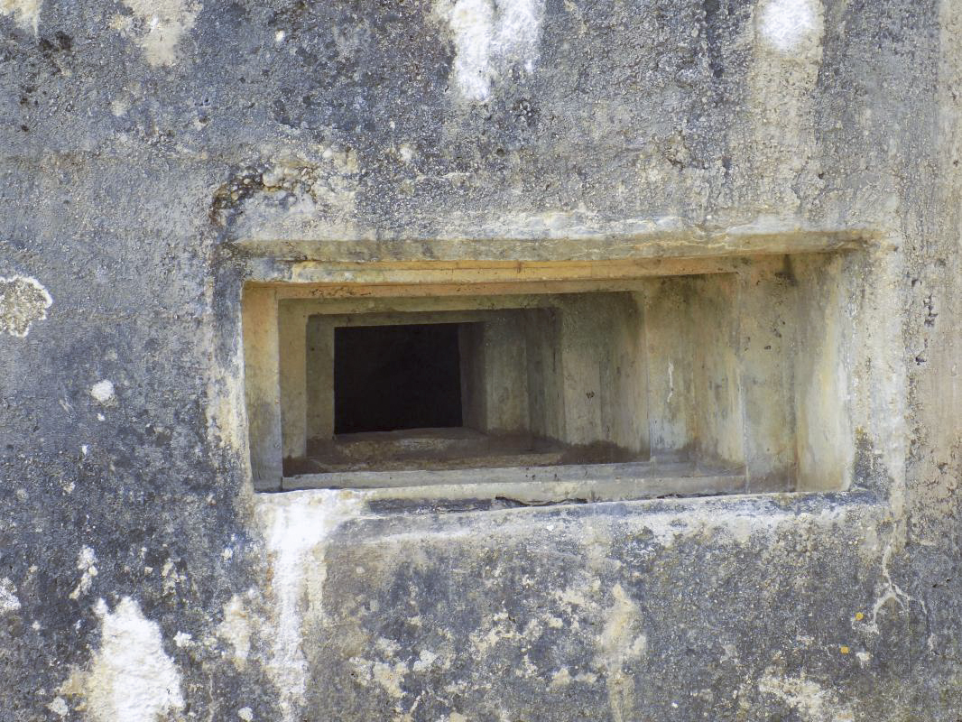 Ligne Maginot - 14C - FOND D'YVAUX OUEST - (Blockhaus pour arme infanterie) - Créneau FM/Obs (centrale) - R Tucker
