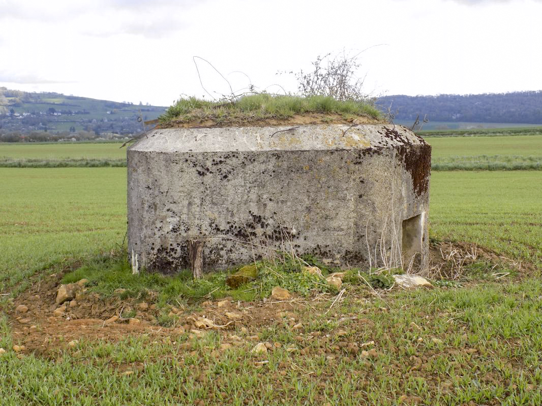 Ligne Maginot - 15C - FOND D'YVAUX EST - (Blockhaus pour arme infanterie) - Face gauche - R Tucker