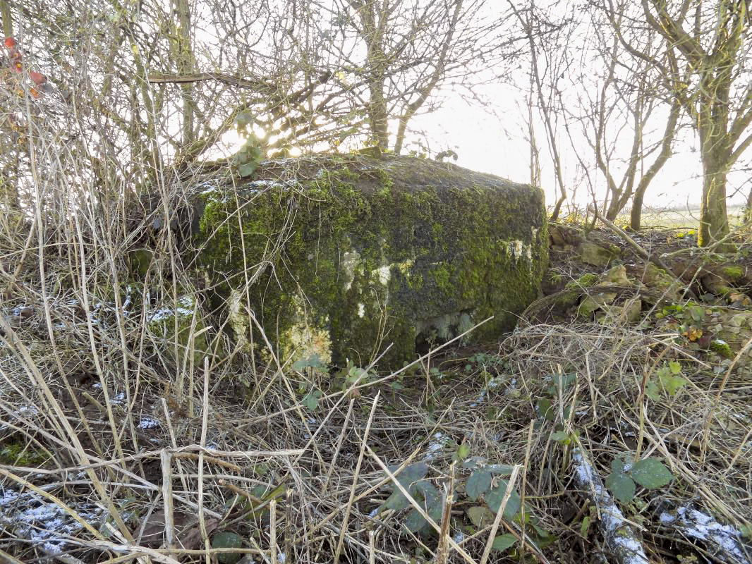 Ligne Maginot - 21 - MAIRY OUEST - (Blockhaus pour canon) - Face nord ouest - R Tucker