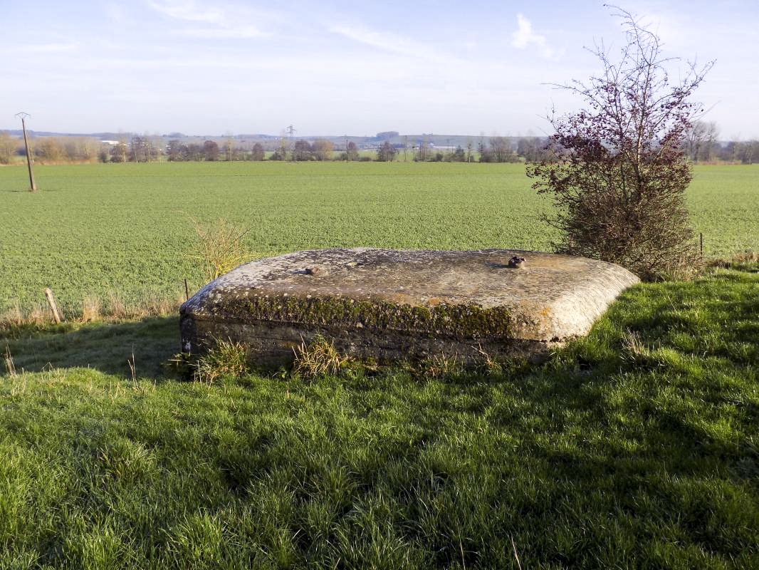 Ligne Maginot - 26D - GRAND HOUBLON - (Blockhaus pour canon) - L’arrière - R Tucker