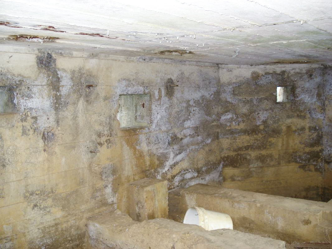 Ligne Maginot - 26E - COTE DE MOREFOSSE - (Blockhaus pour canon) - L’intérieur à droite - R Tucker