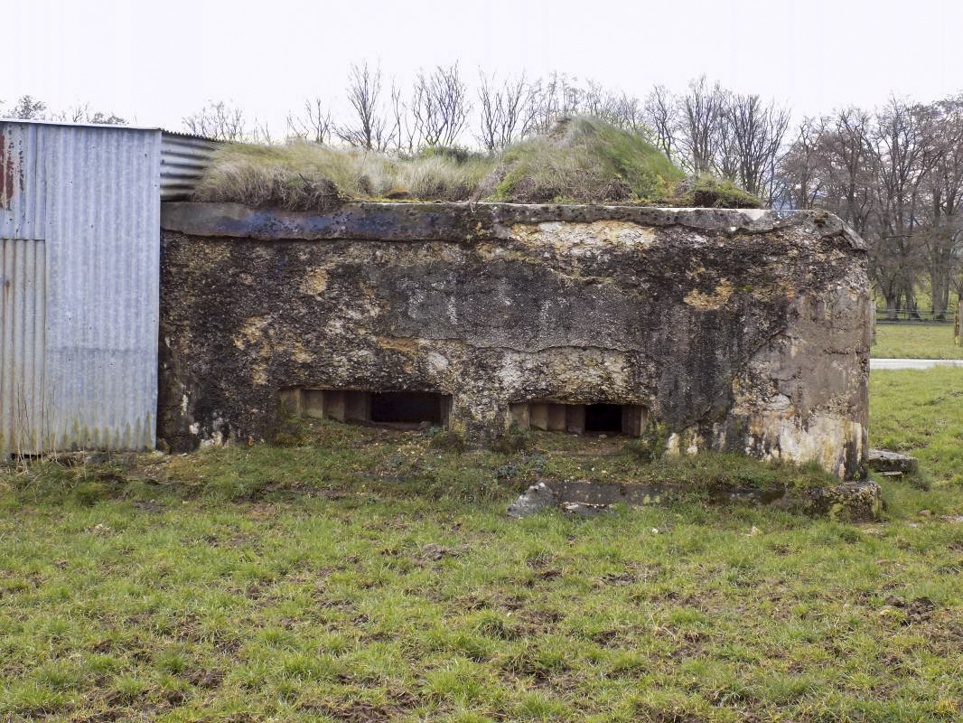 Ligne Maginot - 27BIS - GRANDE PRAIRIE EST - (Blockhaus pour canon) - Face frontale, vers nord-ouest - R Tucker