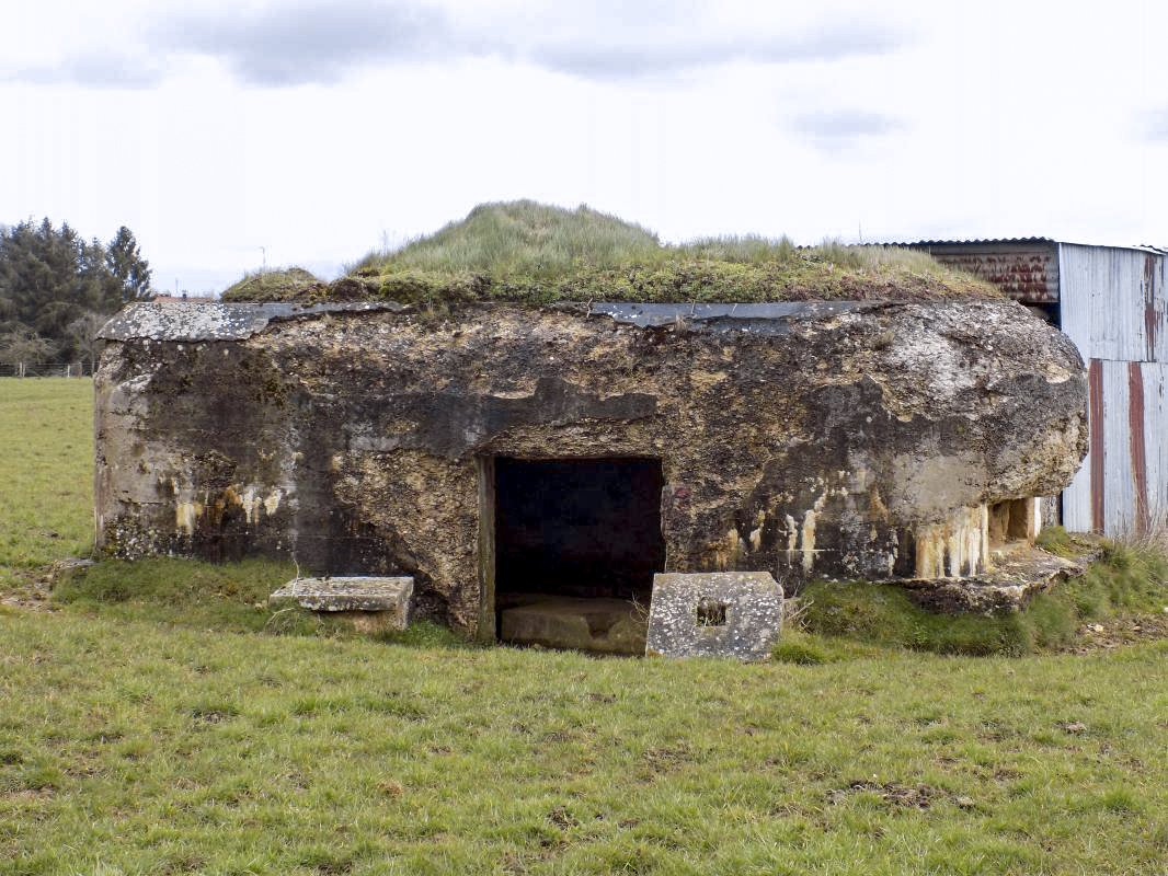 Ligne Maginot - 27BIS - GRANDE PRAIRIE EST - (Blockhaus pour canon) - L'entrée - R Tucker