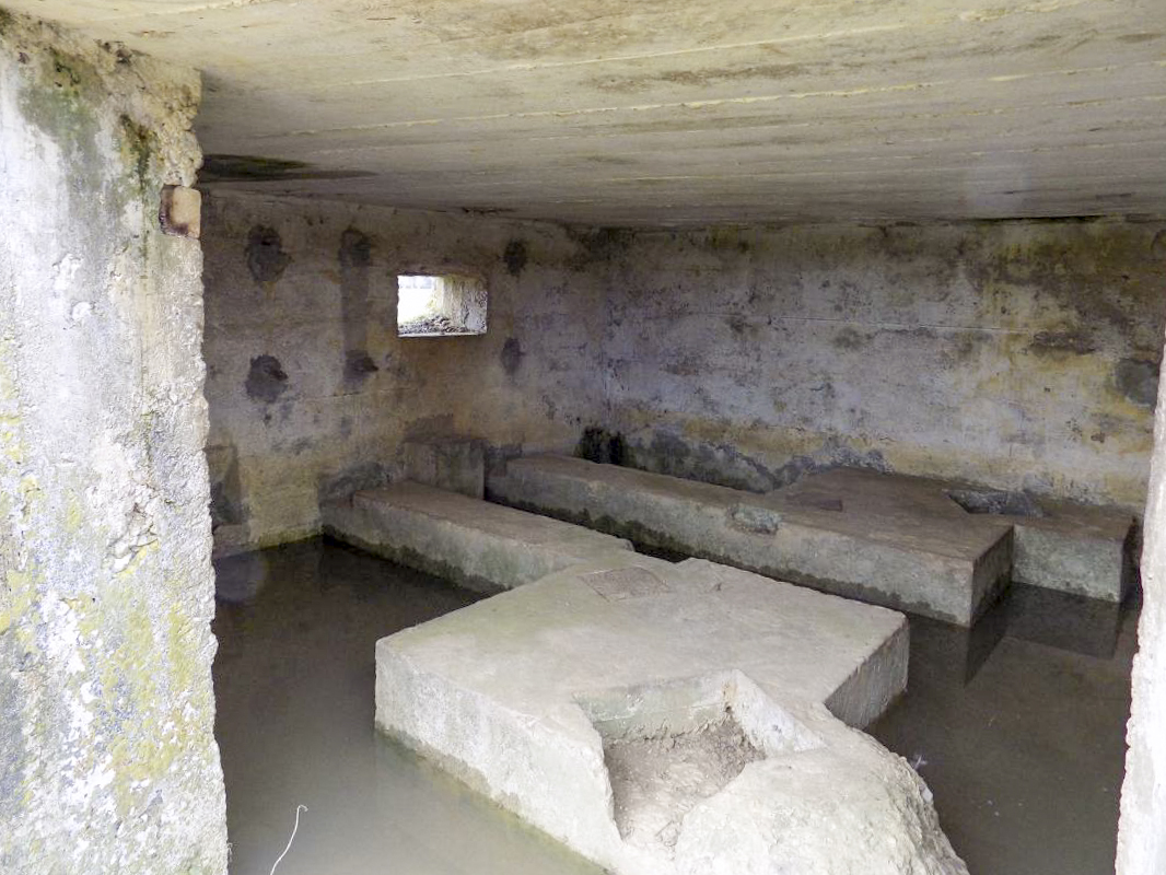Ligne Maginot - 27BIS - GRANDE PRAIRIE EST - (Blockhaus pour canon) - Créneau AC, face nord-ouest - R Tucker