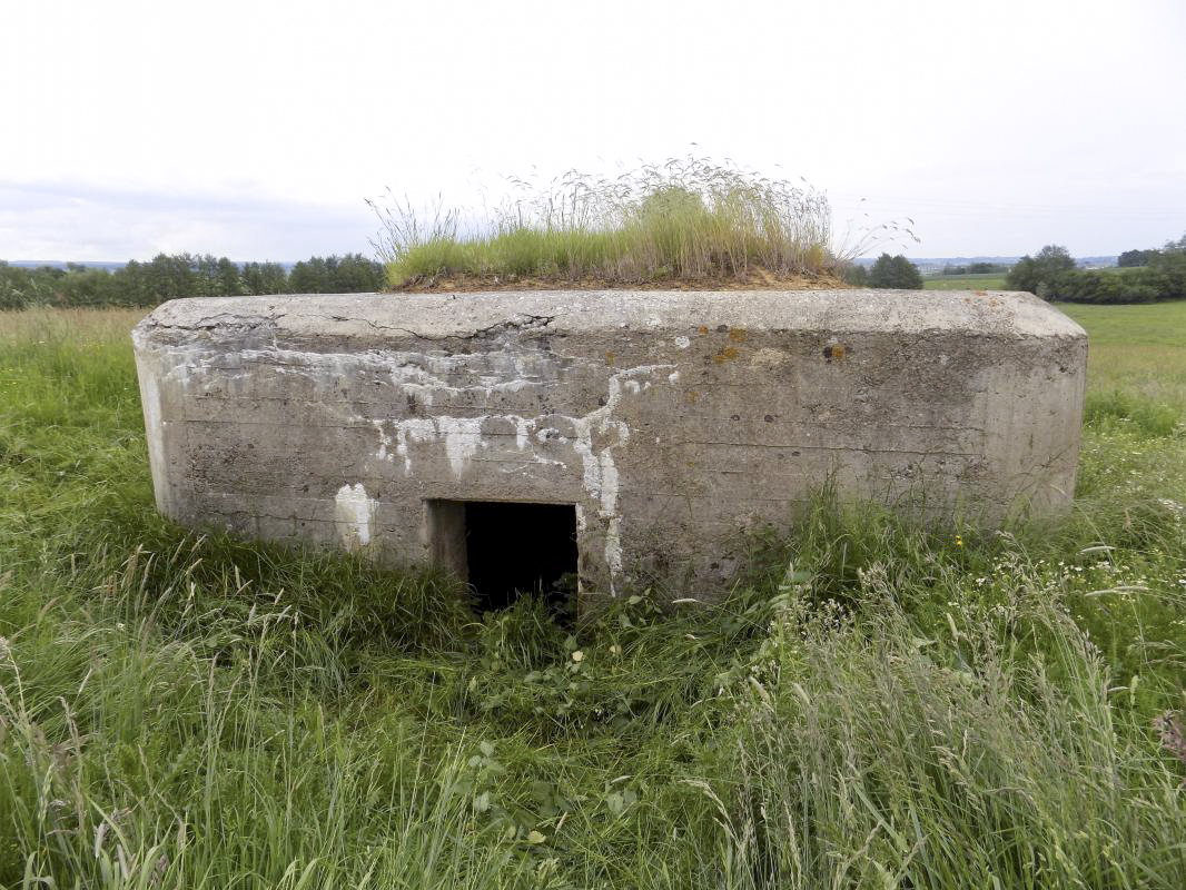 Ligne Maginot - 28 - FOND DE TURGEON - (Blockhaus pour arme infanterie) - L'arrière avec l'entrée hommes - R Tucker