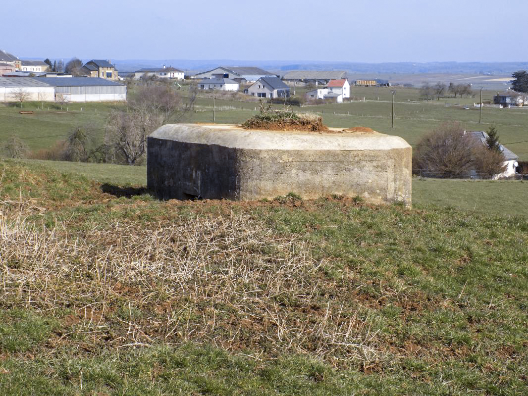 Ligne Maginot - 29B - TRUC DES CHANVRES - (Blockhaus pour canon) - Face droite - R Tucker