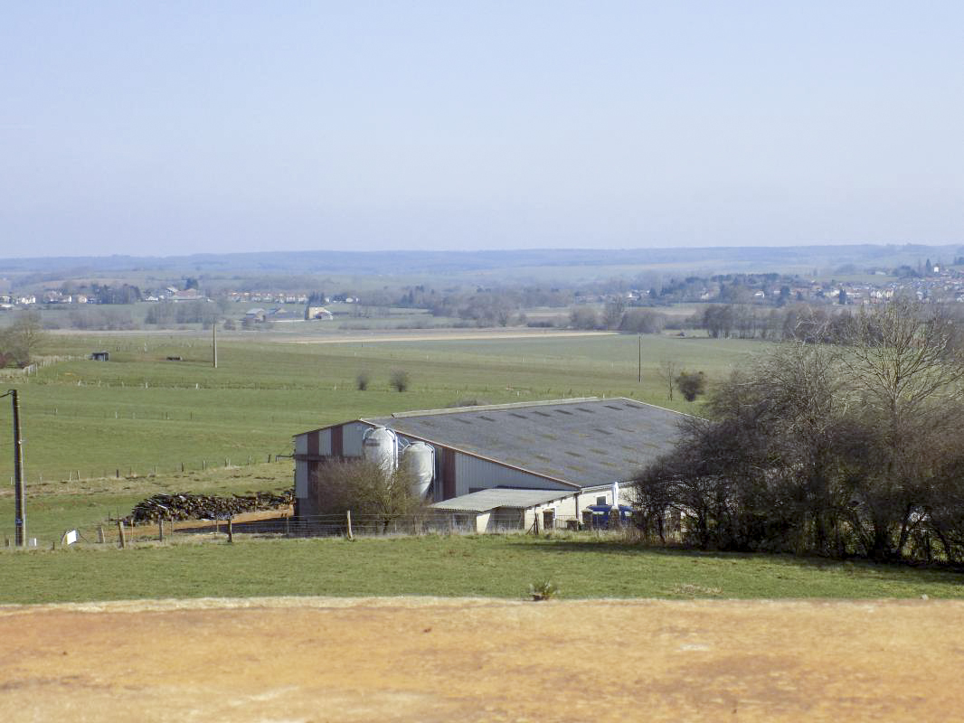 Ligne Maginot - 29B - TRUC DES CHANVRES - (Blockhaus pour canon) - Vue vers le nord - R Tucker